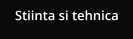 Stiinta si tehnica